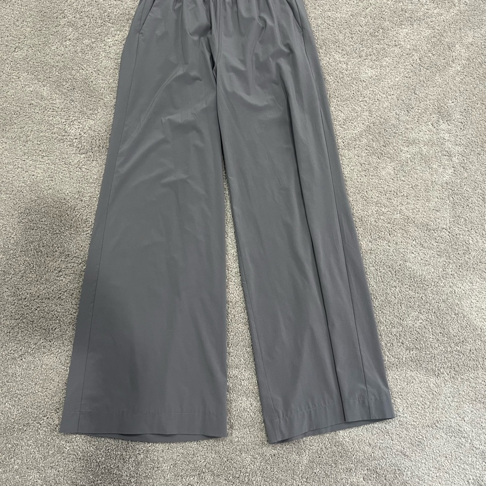Vuori Gray Wide Leg Pants